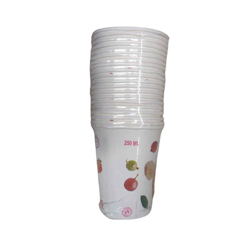 Hi-Reach White Paper Cups - 250ml 1