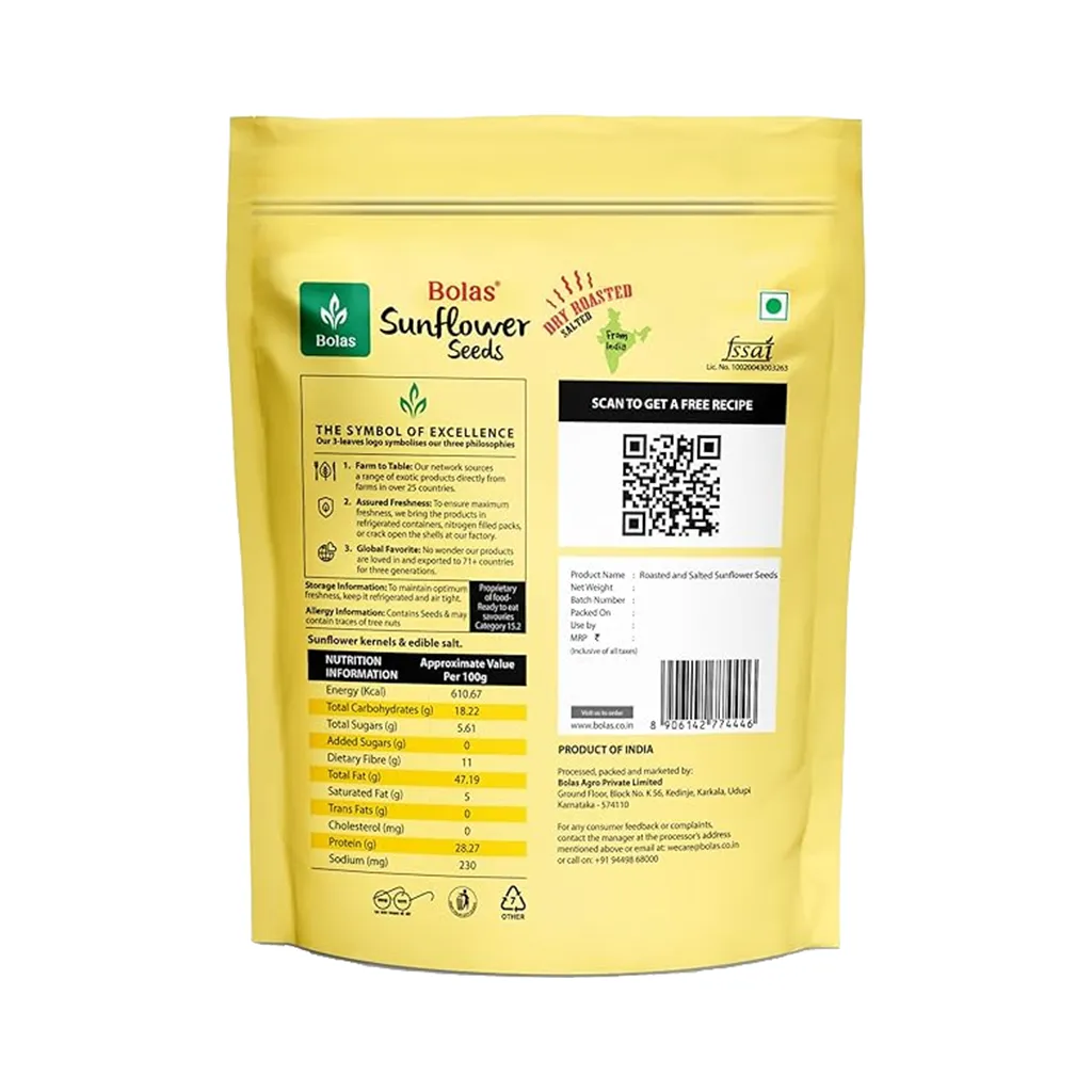 Bolas Salted Sunflower Seeds 1