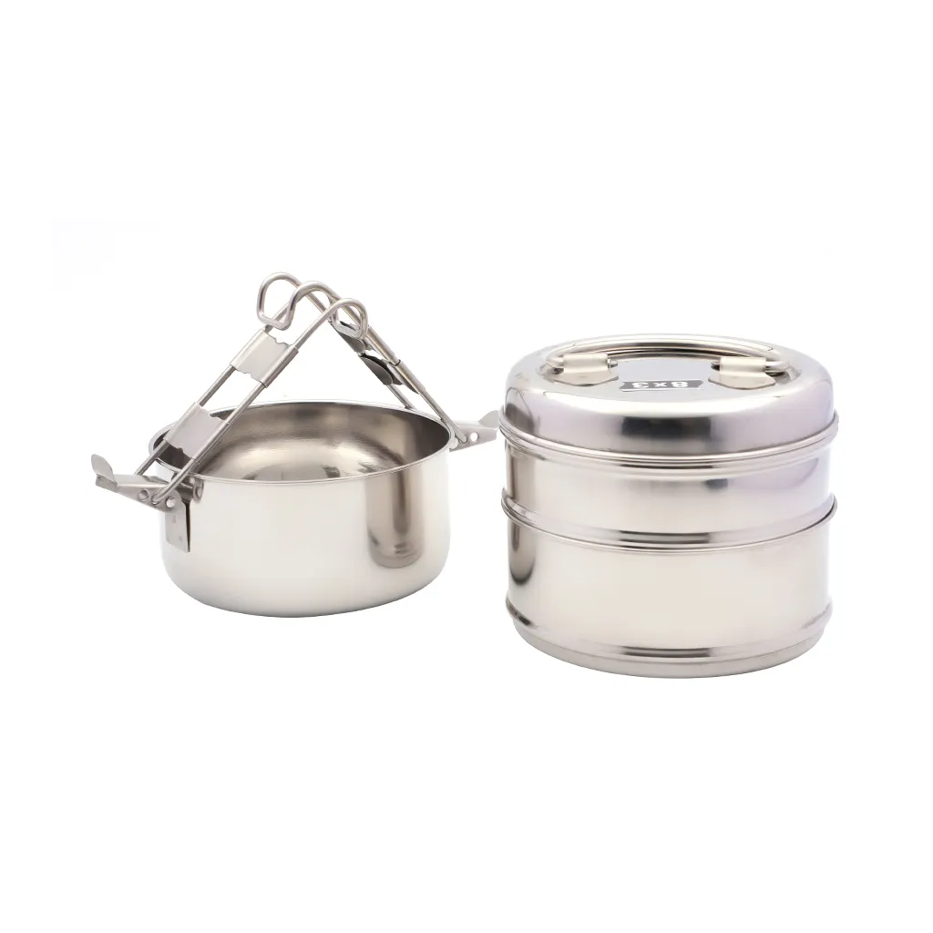 Pratha Clip Stainless Steel 3 Tier Carrier 3