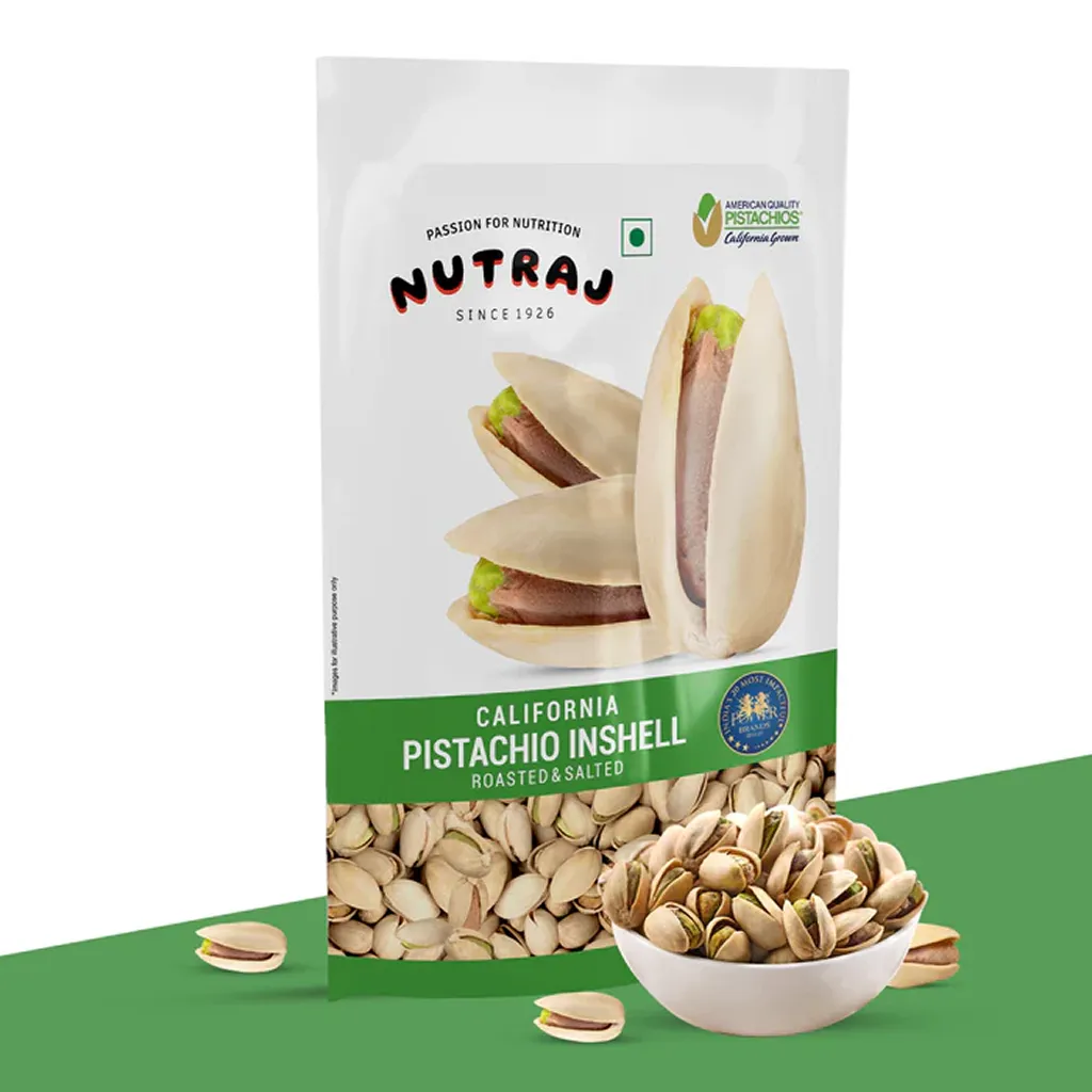 Nutraj Classic California Roasted & Salted Pistachio Inshell  1