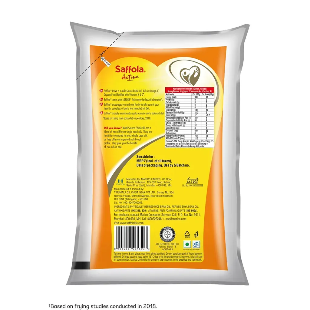 Saffola Active Oil 1