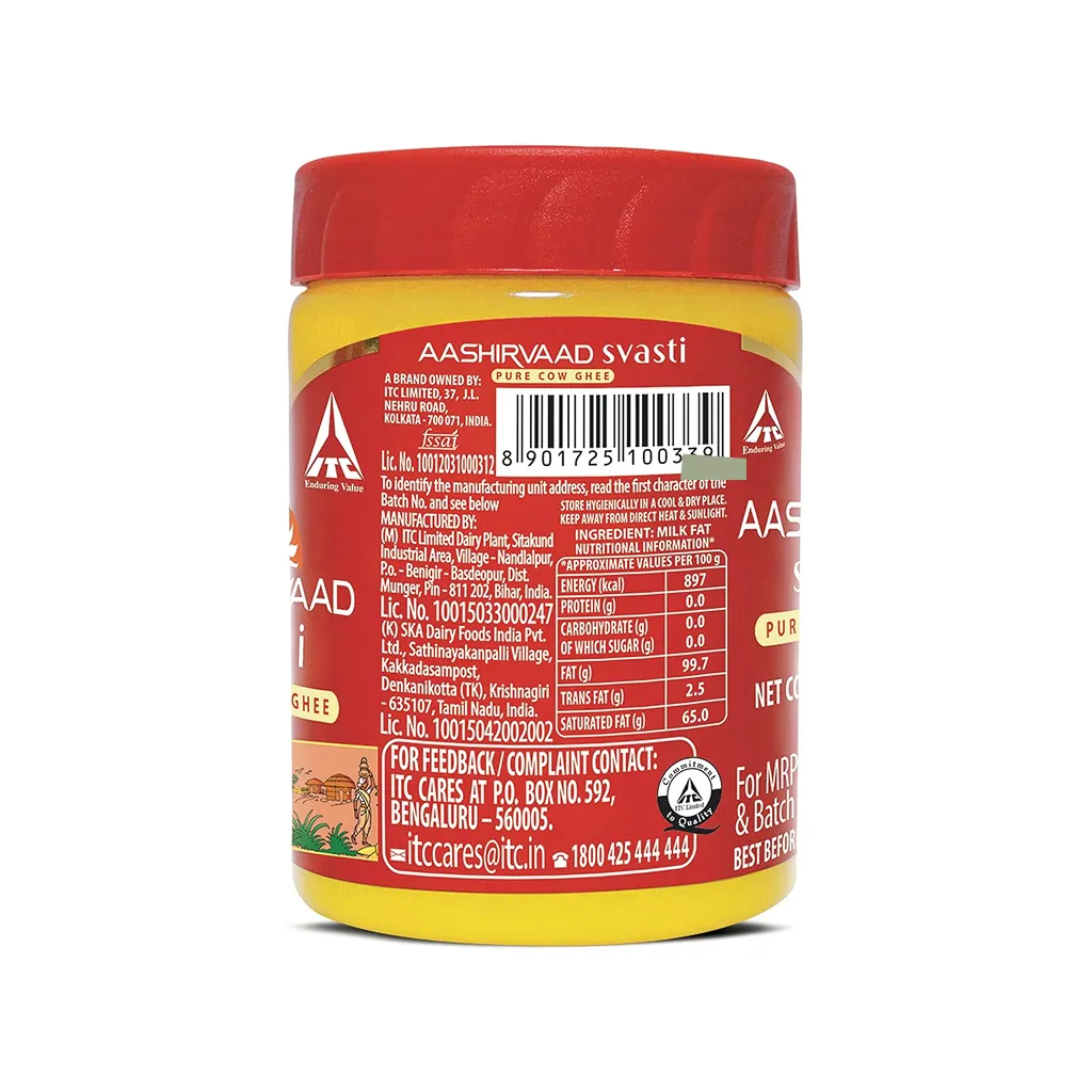Aashirvaad Svasti Pure cow Ghee 1