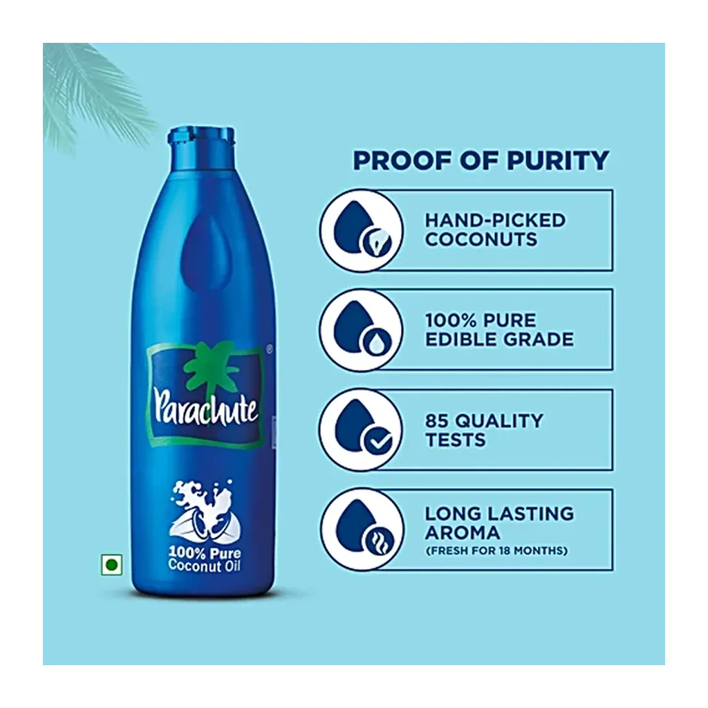 Parachute Coconut Hair Oil 3