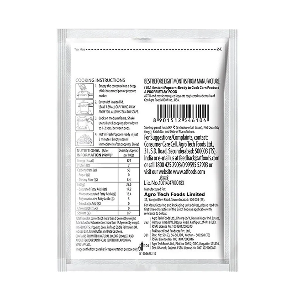 Act II Xtreme Butter Popcorn 1