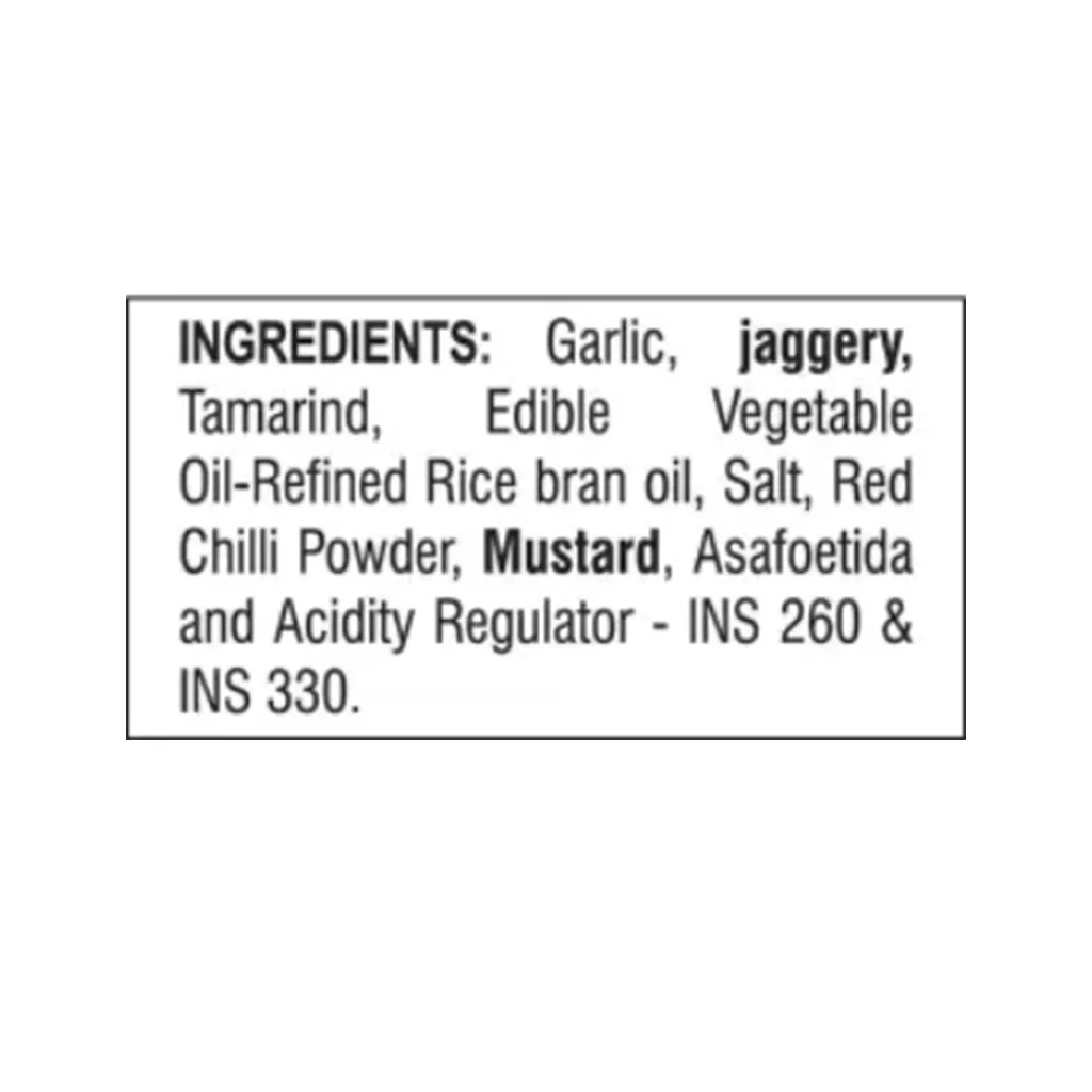 Aachi Garlic Pickle 1