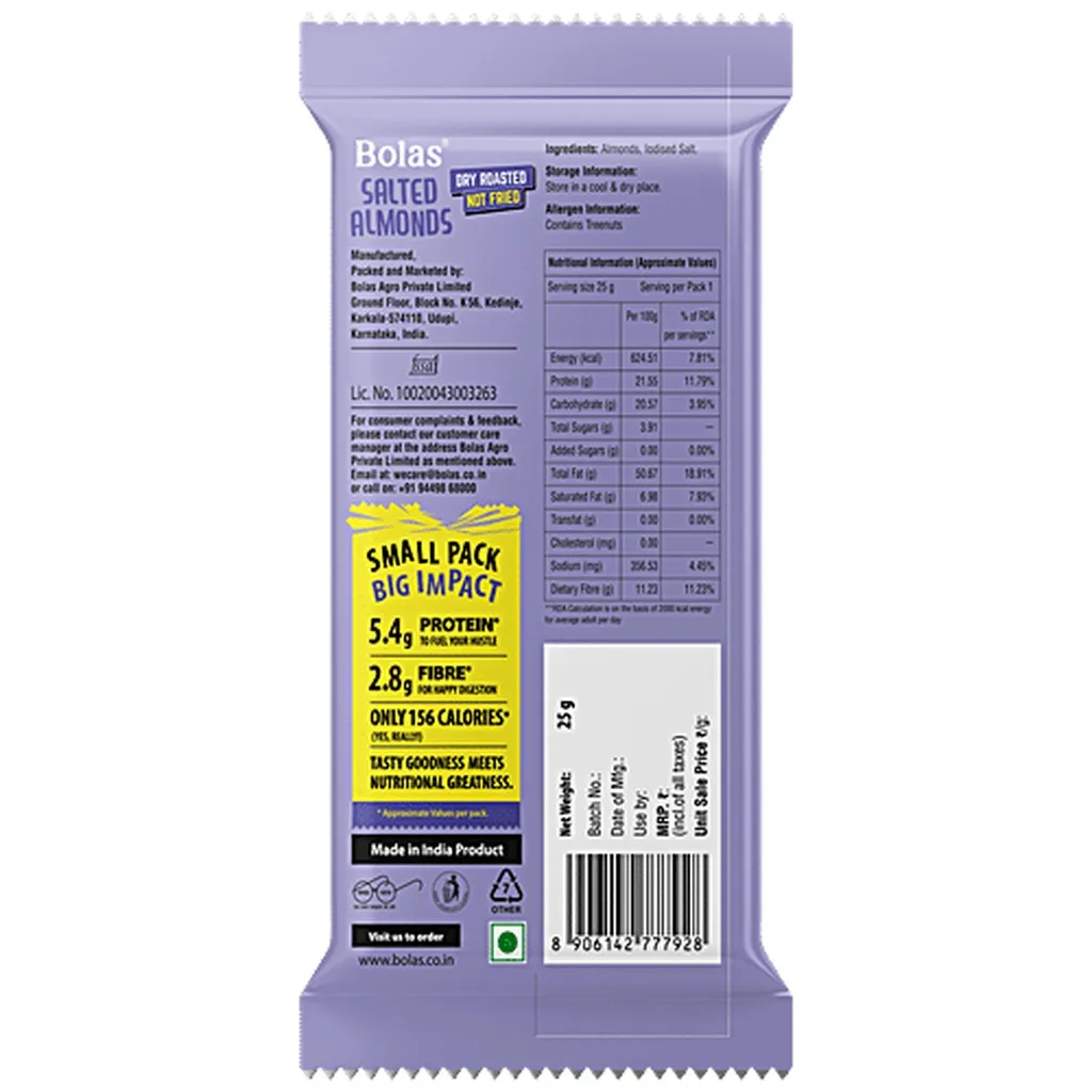 Bolas Salted Almonds 1