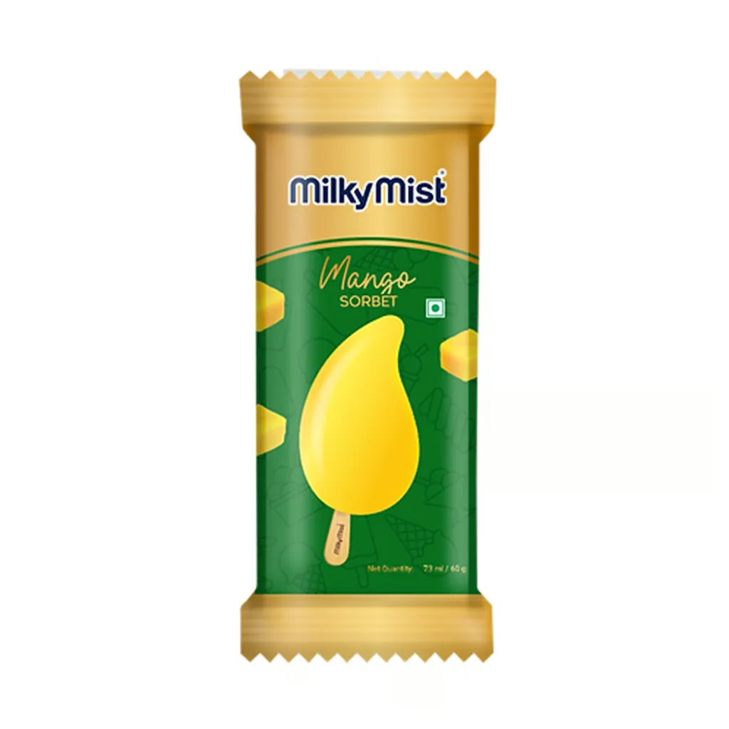 Milky Mist Mango Sorbet Ice Cream