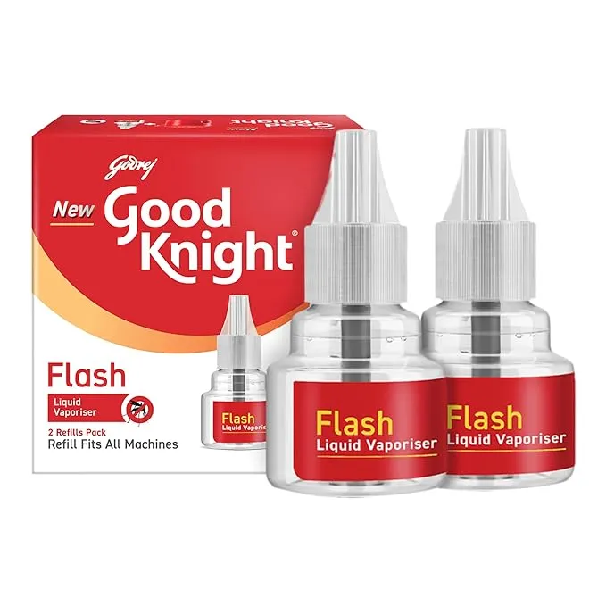 Good Knight Gold Flash Liquid Vapouriser - Twin Pack
