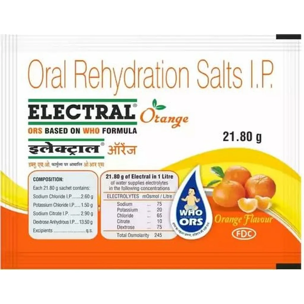 Amrutanjan Electro+ ORS Orange