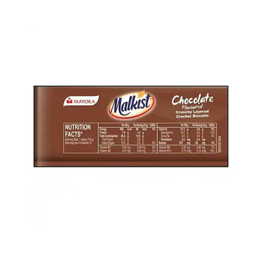 Malkist Chocolate Crunchy Crackers 3