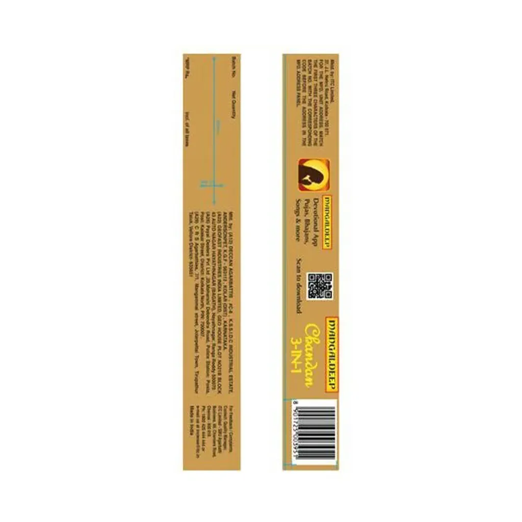 Mangaldeep Chandan 3-In-1 Agarbatti 1