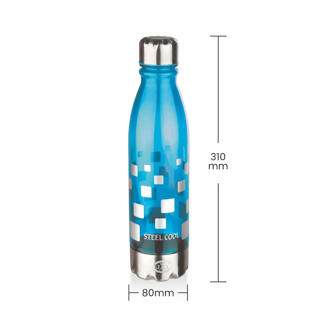 Jai Pet Steel Cool Plastic Water Bottle