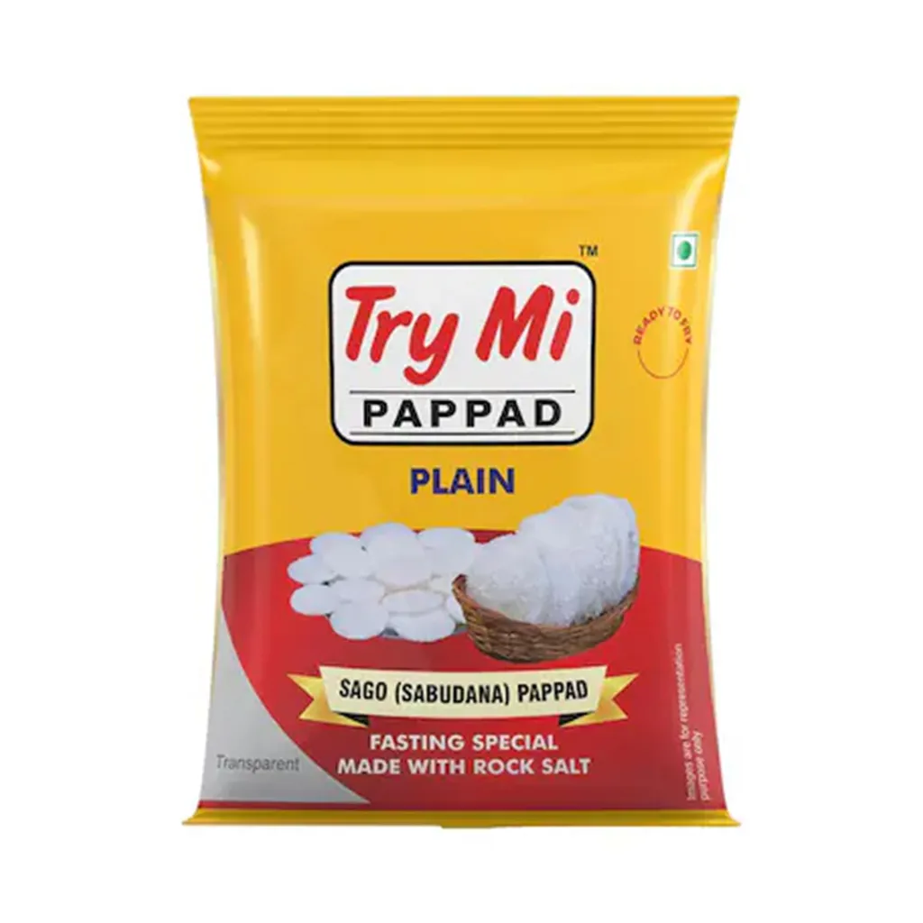 Try Mi Sago Pappad Plain