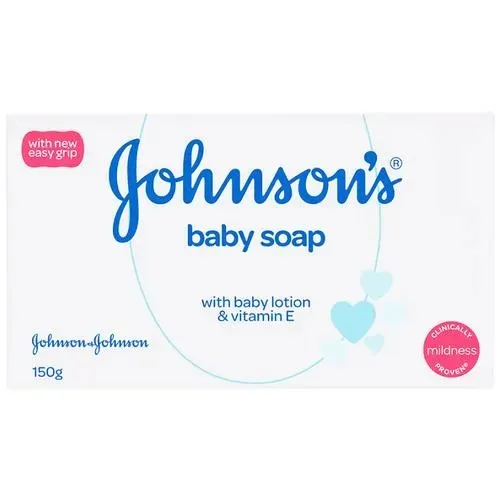 Johnson & Johnson Milk Protein & Vitamin E Baby Soap