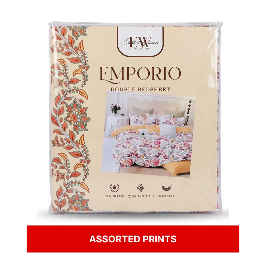 EW Emporio Double Bedsheet