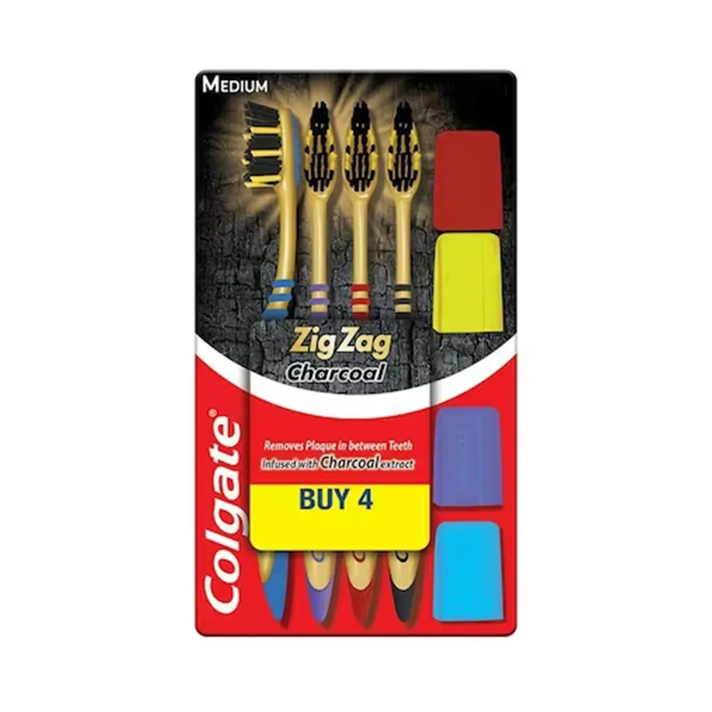 Colgate Zig Zag Charcoal Toothbrush