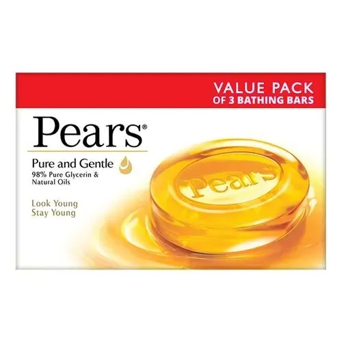 Pears Pure & Gentle Bathing Bar Value Pack