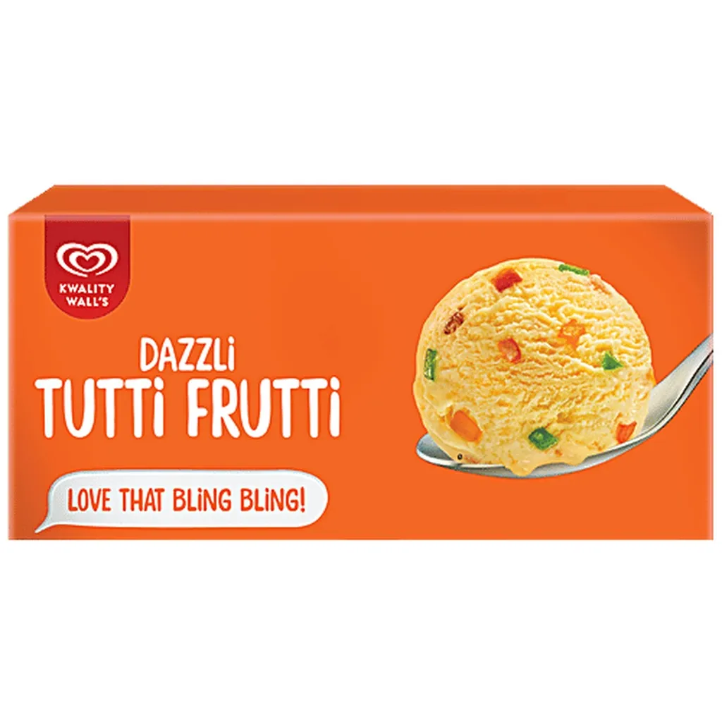 Kwality Walls Dazzli Tutti Frutti Ice Cream