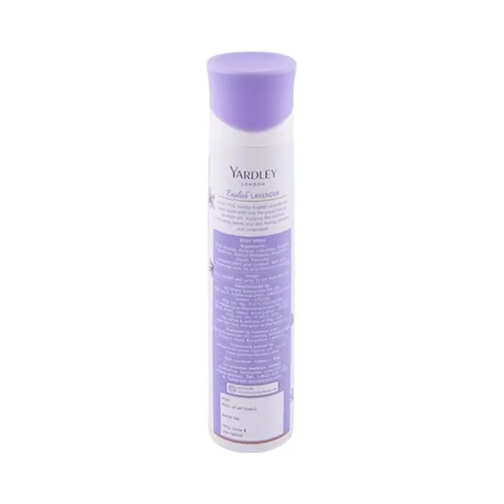 Yardley London English Lavender Deodorant Spray for Women 1