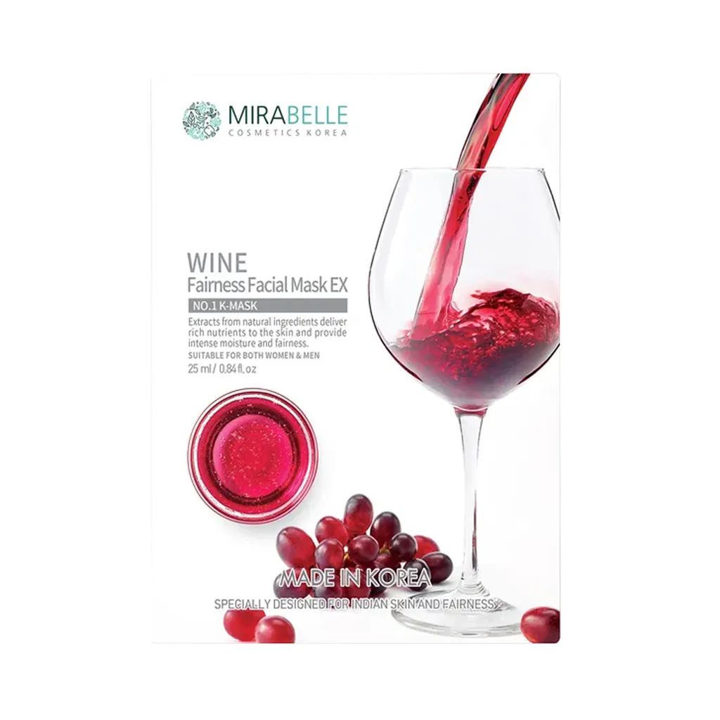 Mirabelle Wine Fairness Facial Mask- 25ml