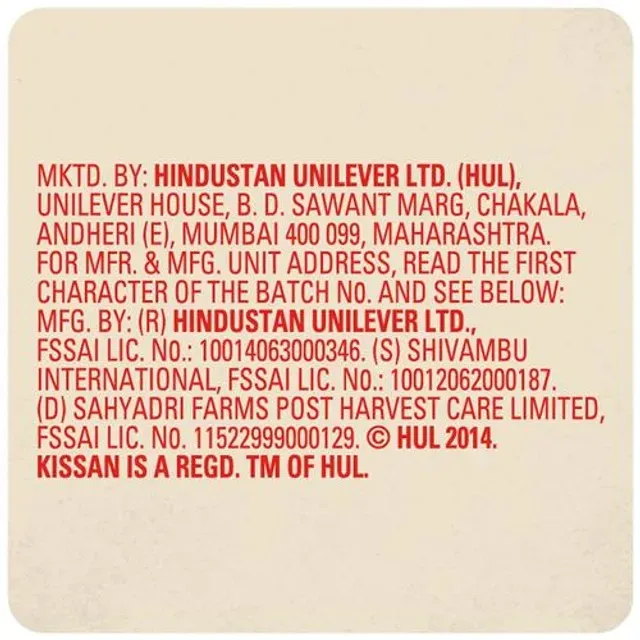 Kissan Fresh Tomato Ketchup 5