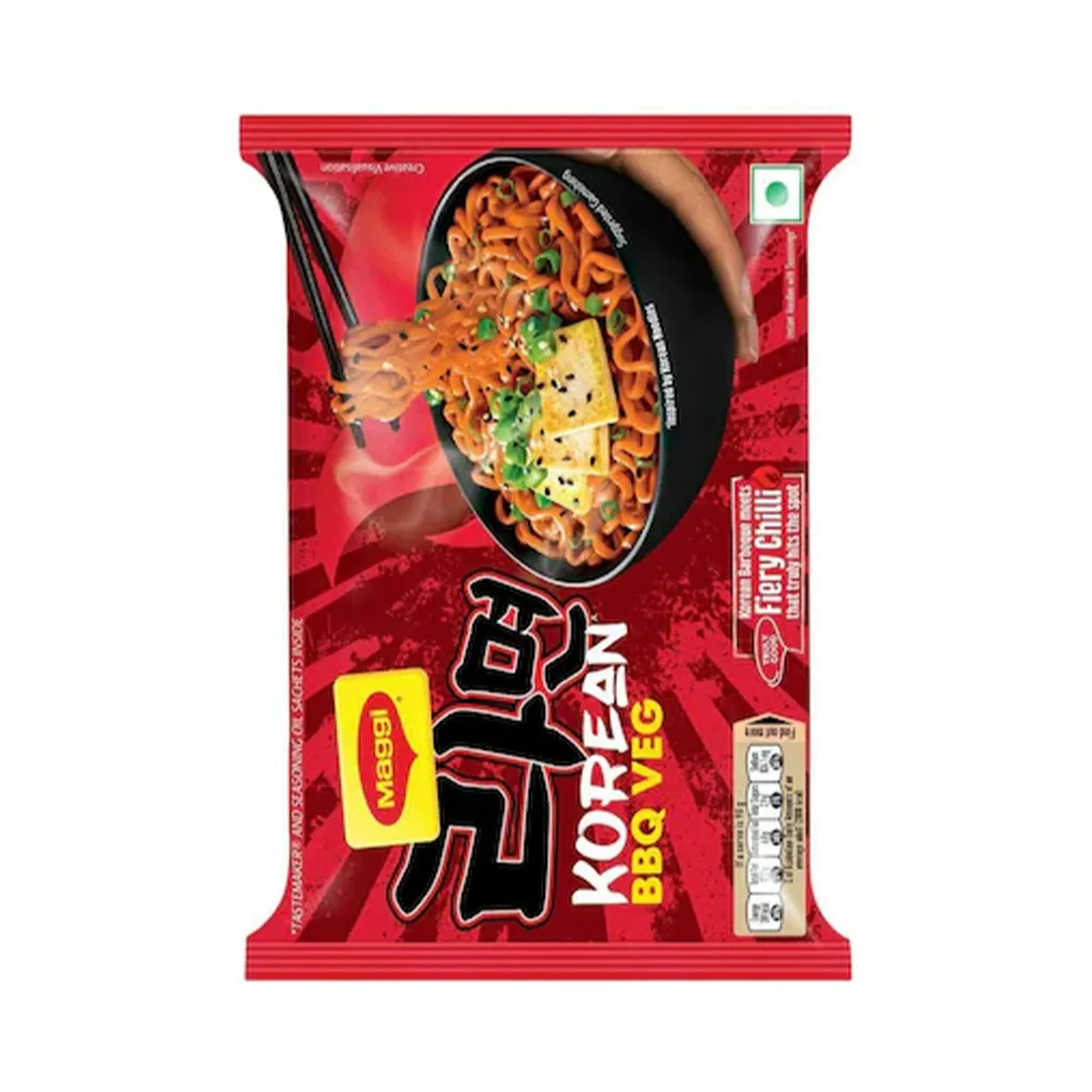 Maggi Korean BBQ Veg Noodles