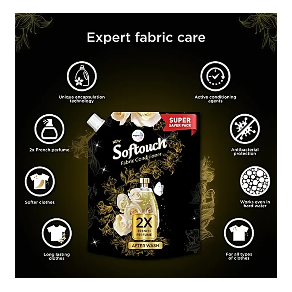 Wipro Softouch 2X French Perfume Fabric Conditioner 3