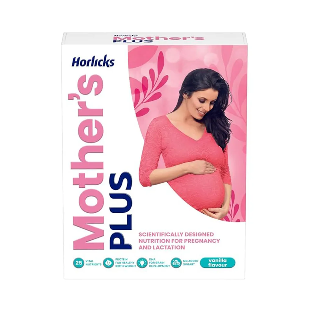 Horlicks Mothers Plus Vanilla Flavour Nutrition Drink Powder
