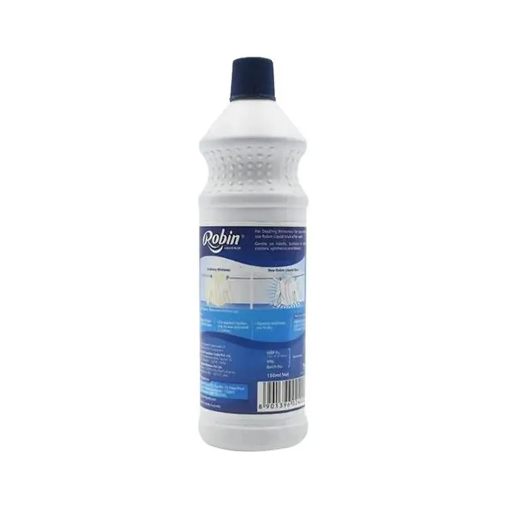 Robin Dazzling Whiteness Liquid Blue After Wash 1