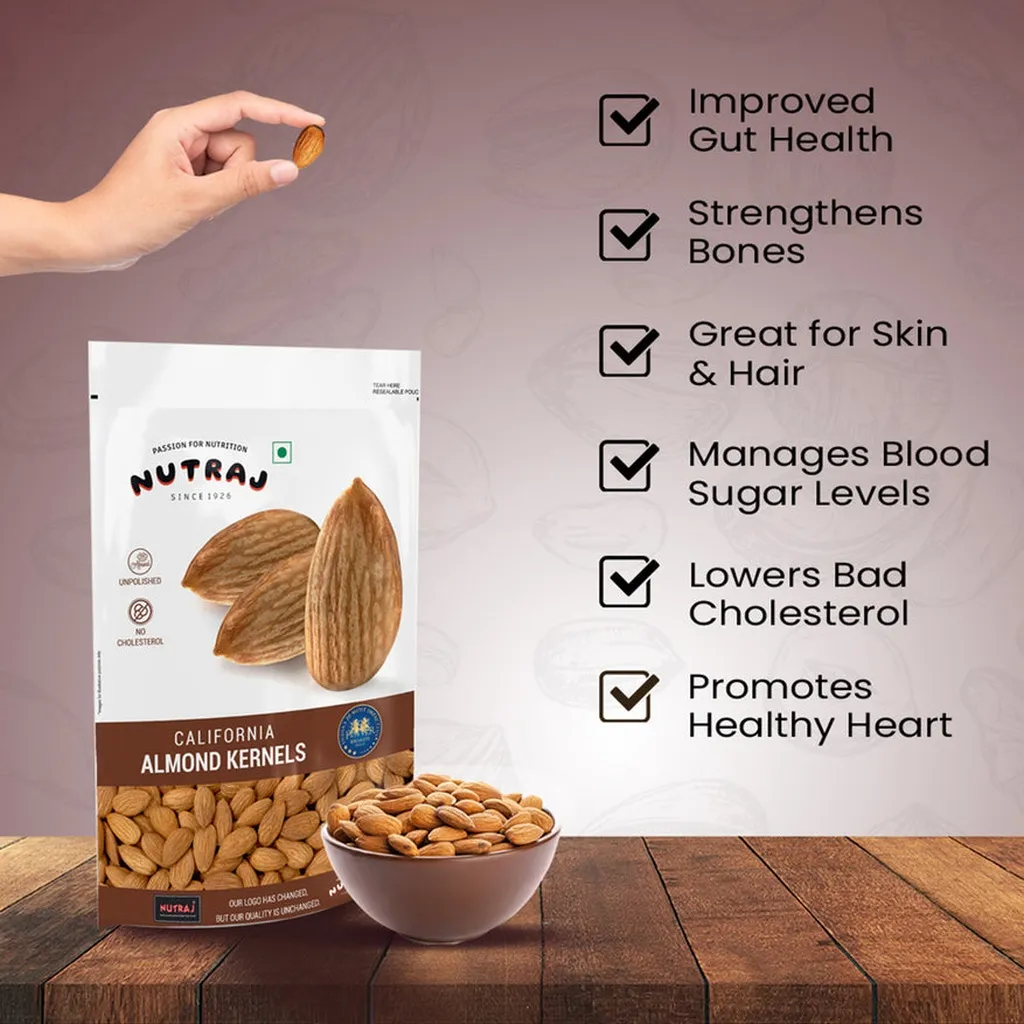 Nutraj Classic California Almond Kernels 3