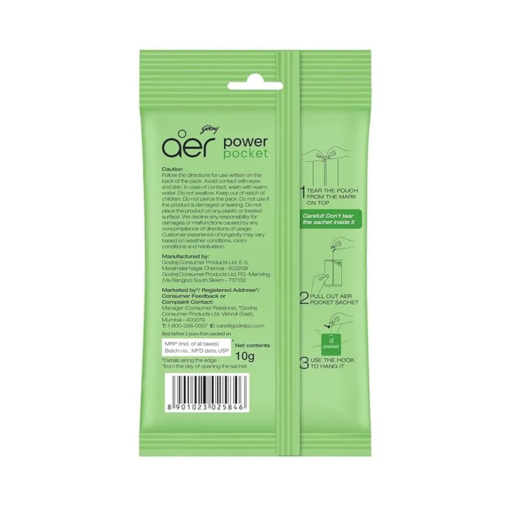 Godrej Aer Power Pocket Floral Delight Bathroom Fragrance 1