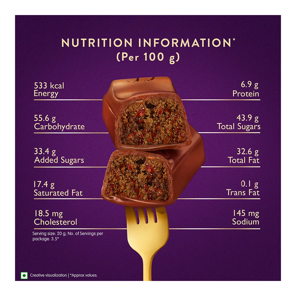 Cadbury Dairy Milk Desserts Chocolate Plum Cake 4