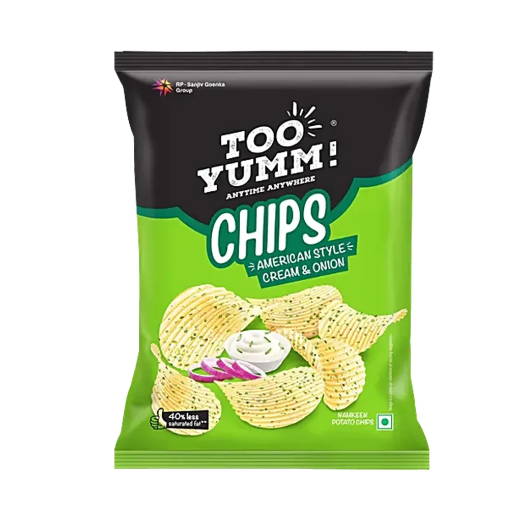Too Yumm Chips American Style Cream & Onion