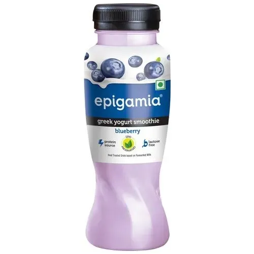 Epigamia Blueberry Greek Yogurt Smoothie