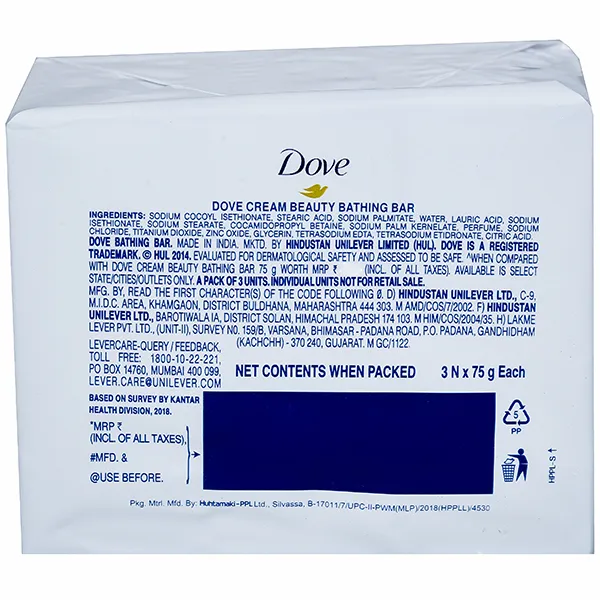 Dove Cream Beauty Bathing Bar 1
