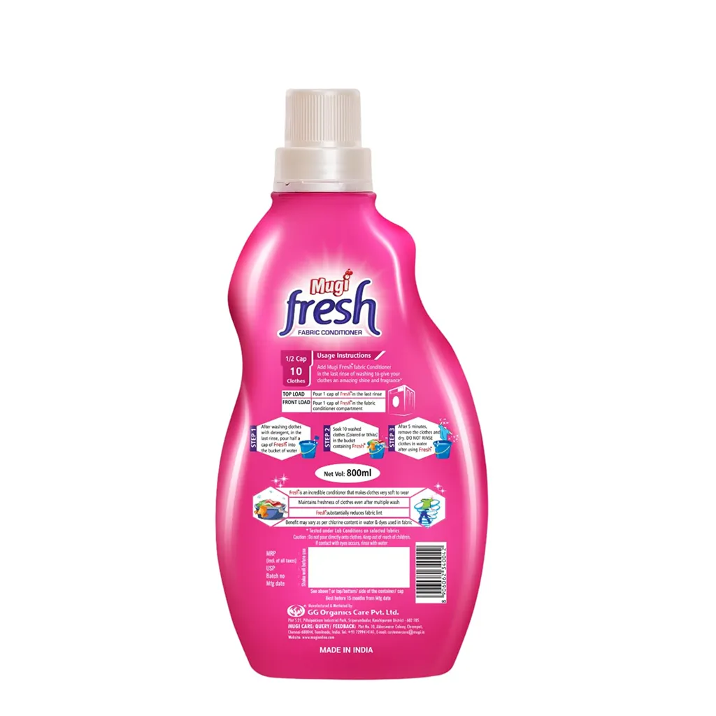 Mugi Fresh Cool Blossom Fabric Conditioner 2