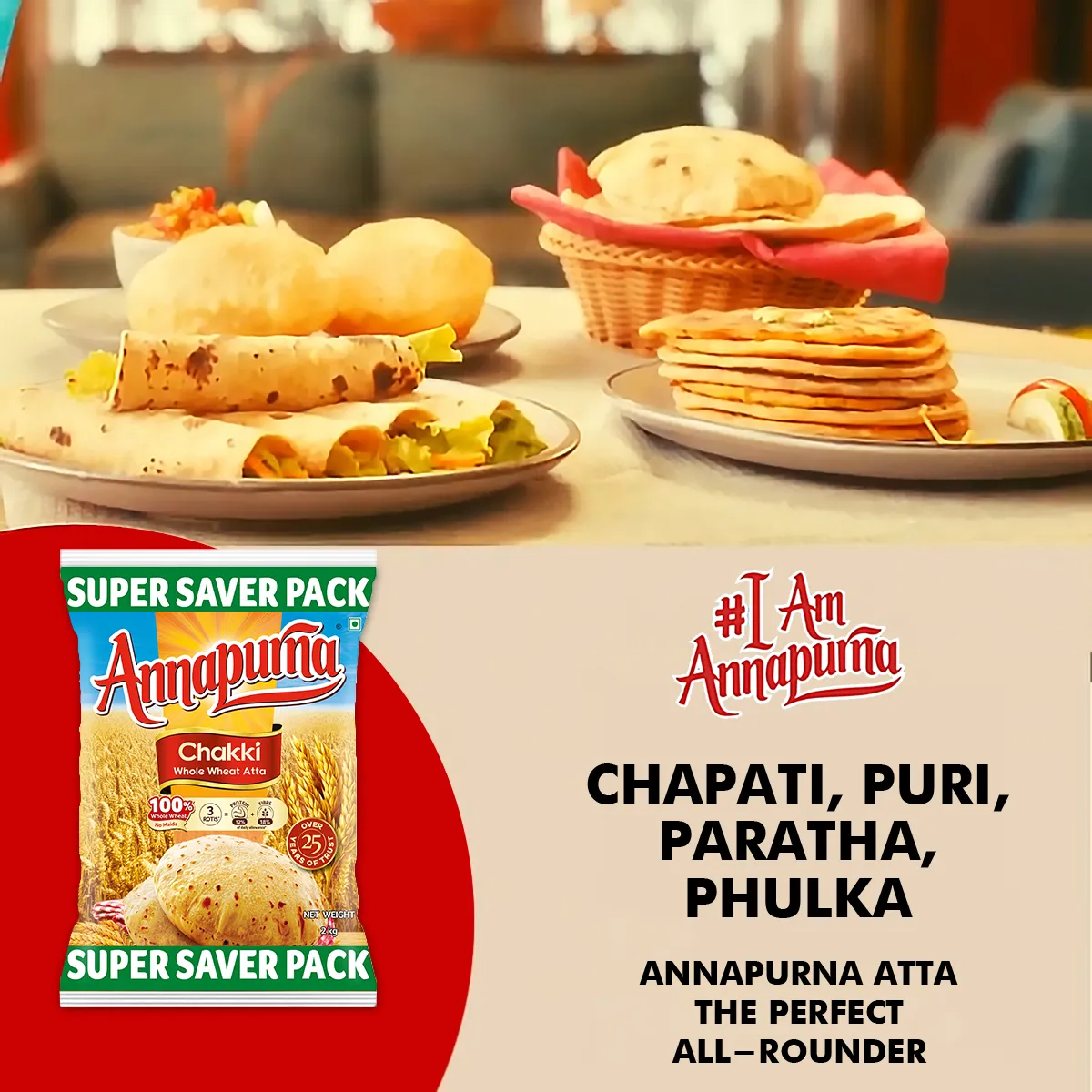 Annapurna Chakki Whole Wheat Atta 4