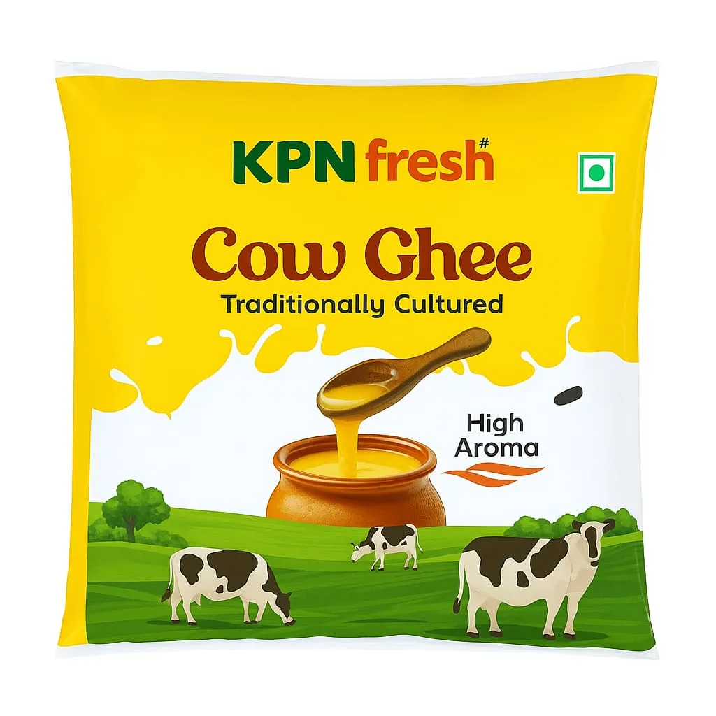 KPN Fresh Traditionally Cultured Cow Ghee Pouch