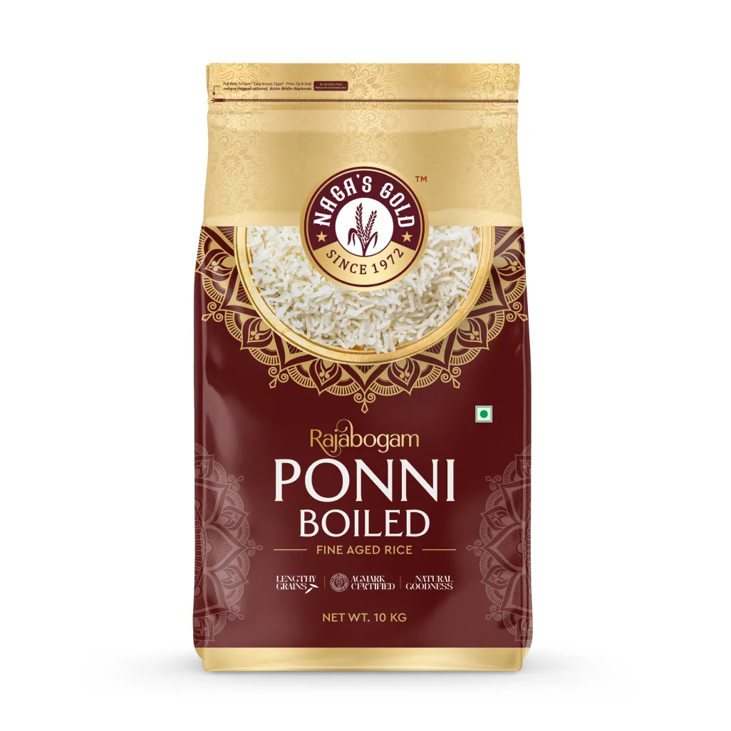 Nagas Gold Premium Ponni Boiled Rice