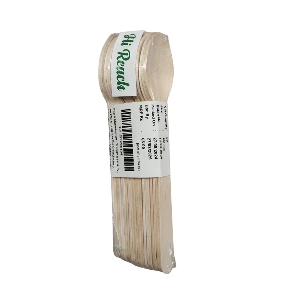 Hi-Reach Big Wooden Spoon - 160mm