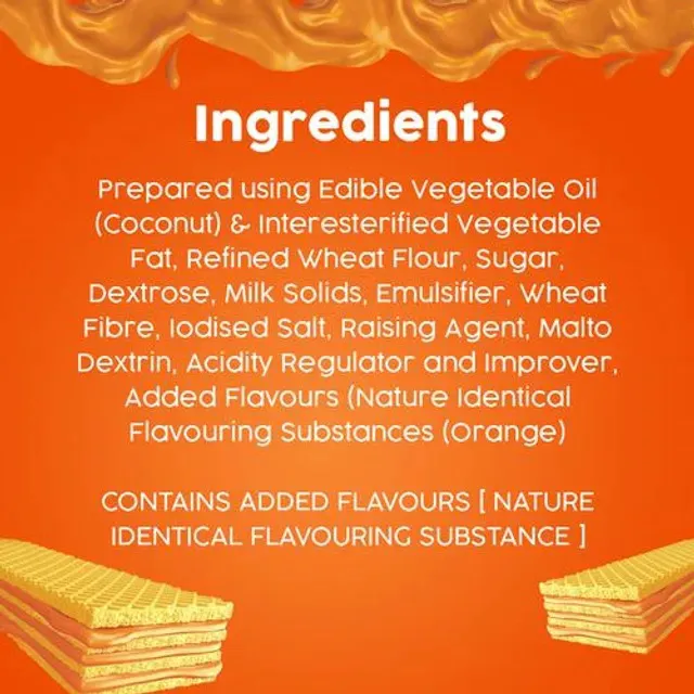 Britannia Treat Orange Wafers 2