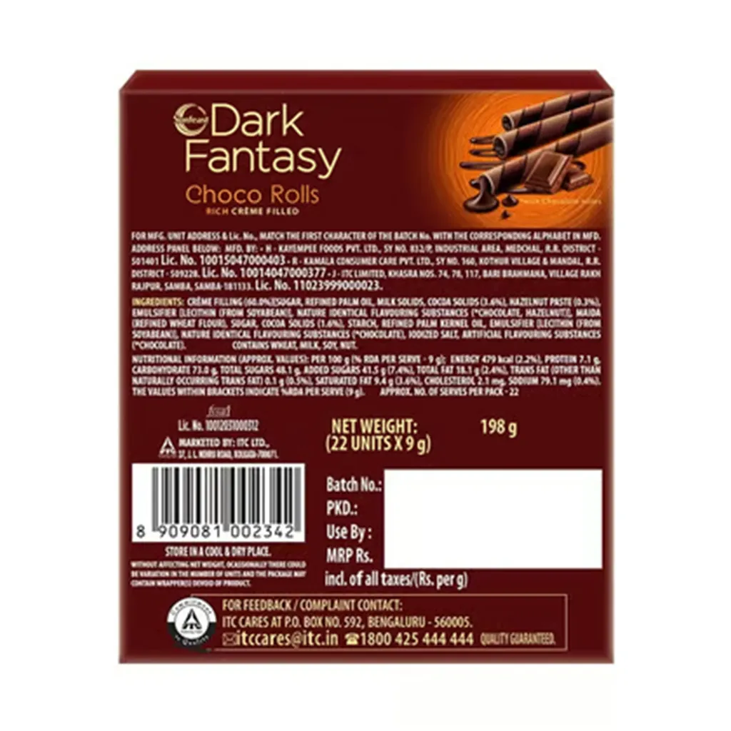 Sunfeast Dark Fantasy Choco Rolls 1