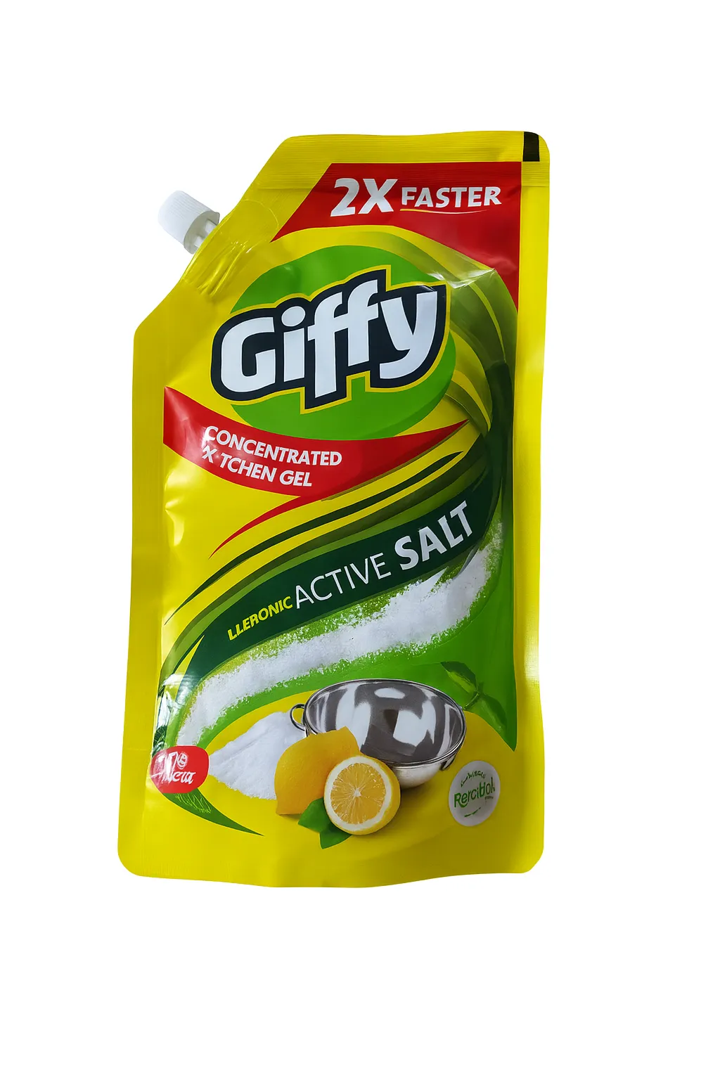 Giffy Lemon & Salt Dishwash Gel