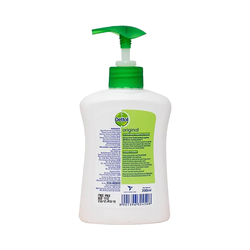 Dettol Original Liquid Handwash Bottle 1