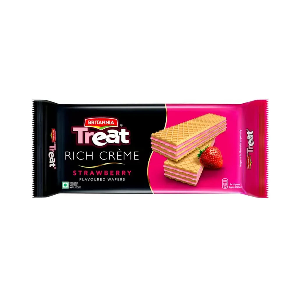 Britannia Treat Strawberry Wafers