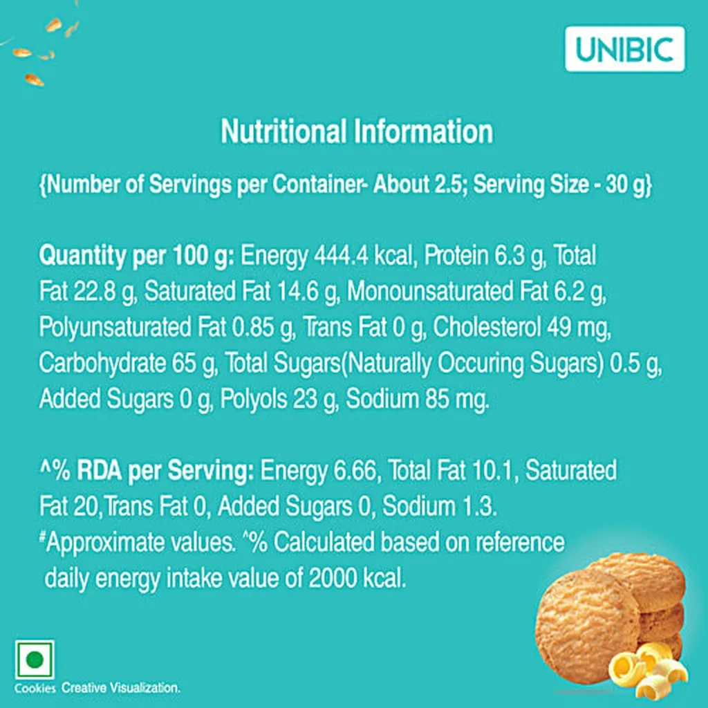 Unibic Sugar-Free Butter Cookies 3