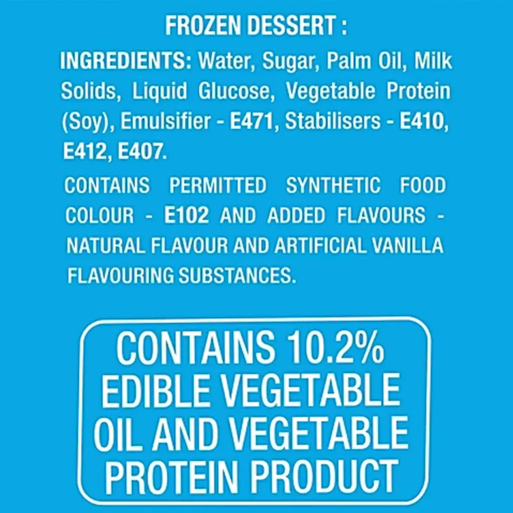 Kwality Walls Shameless Vanilla Tub 2