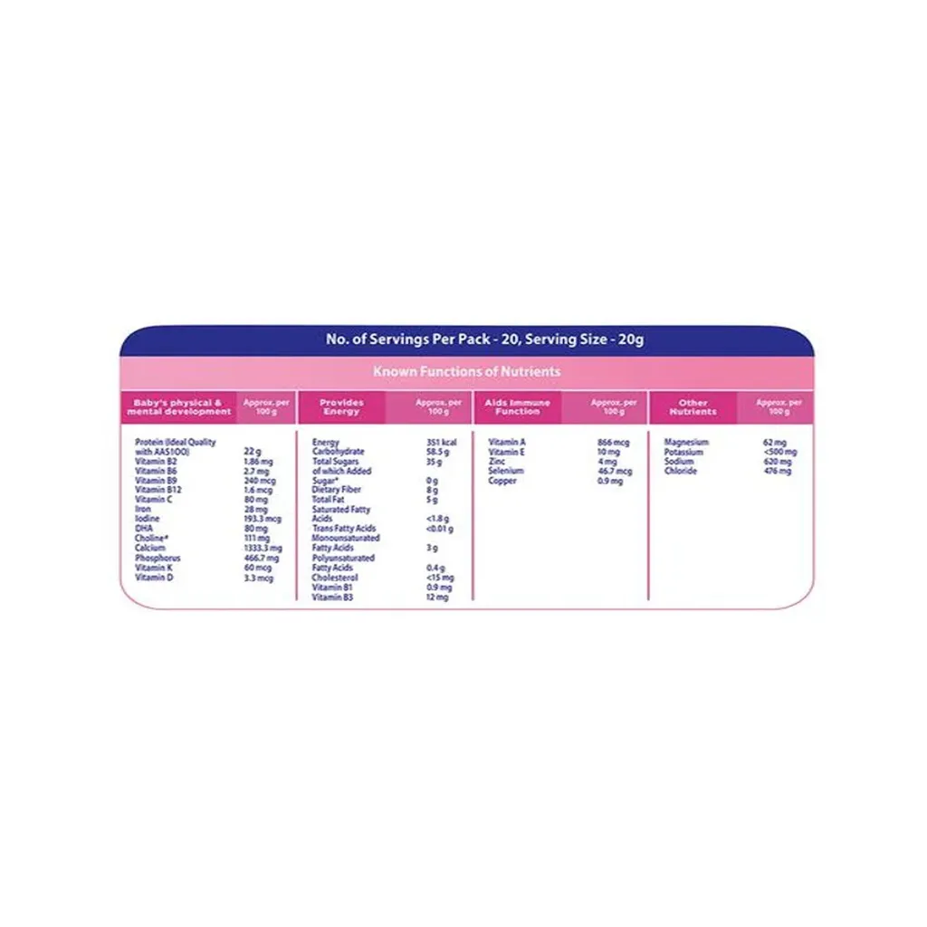 Horlicks Mothers Plus Vanilla Flavour Nutrition Drink Powder 3