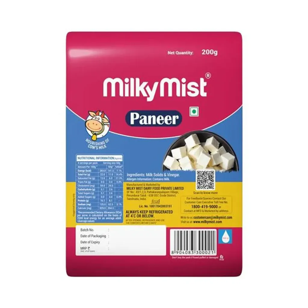 Milky Mist Fresh Paneer