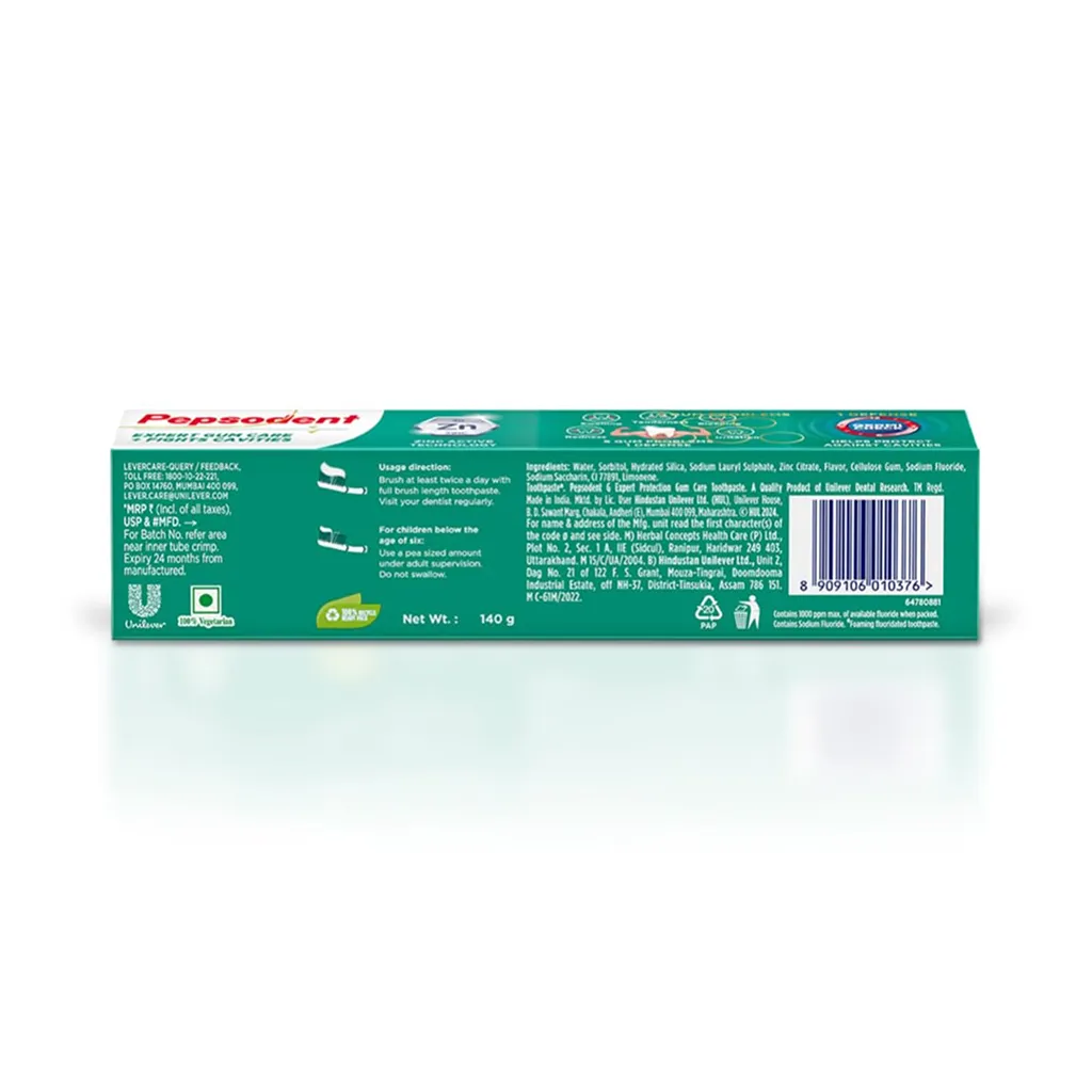 Pepsodent Expert Protection Gumcare Plus Toothpaste 2